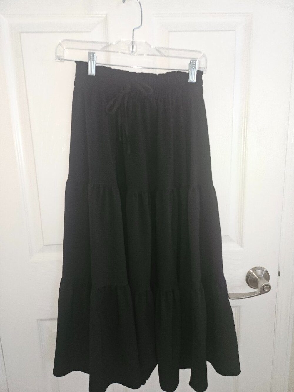 Black Flowy Skirt